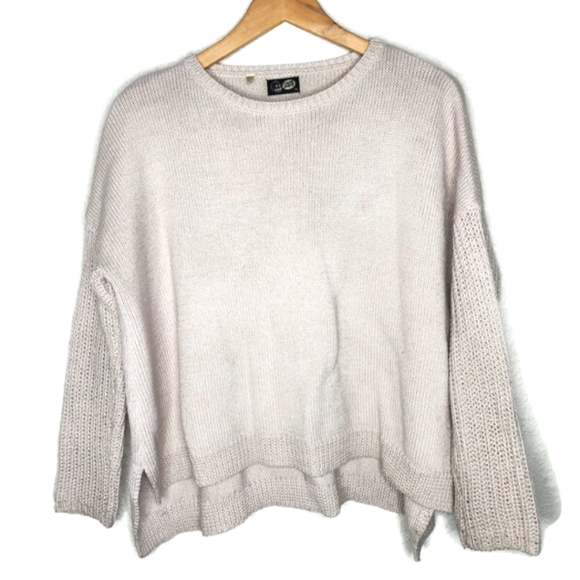 Cheap Monday Fuyu Wool Blend Sweater in Beige Size XS - Picture 2 of 9